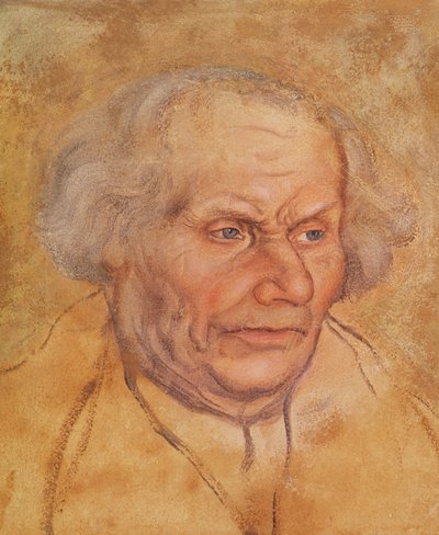 Portret van Hans Luther (1459-1530), Vader van Martin Luther door Lucas Cranach the Elder