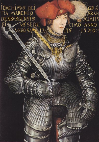 Portret van Joachim II. van Brandenburg als keurvorst door Lucas Cranach the Elder