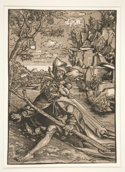 Sint Christoffel door Lucas Cranach the Elder