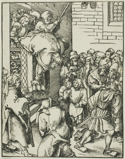 Jakobus de Mindere, Het martelaarschap van de apostelen door Lucas Cranach the Elder
