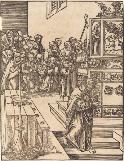Sint Johannes de Evangelist door Lucas Cranach the Elder