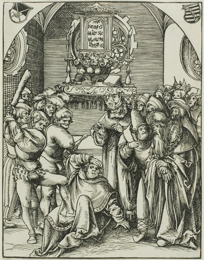 De heilige Judas, uit Het martelaarschap van de apostelen door Lucas Cranach the Elder