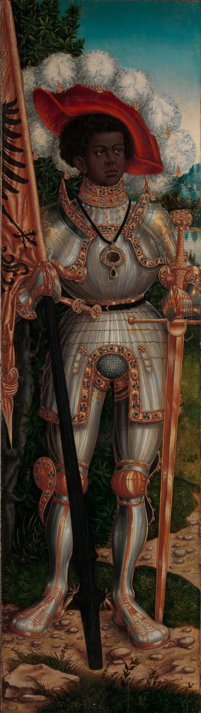 Sint Mauritius, ca. 1520-25 door Lucas Cranach the Elder