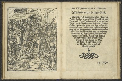 De geloofsbelijdenis van de apostelen (het symbool van de heilige apostelen) door Lucas Cranach the Elder
