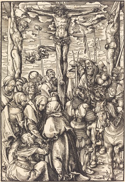 De kruisiging door Lucas Cranach the Elder