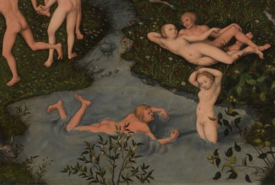 De Gouden Eeuw (detail) door Lucas Cranach the Elder