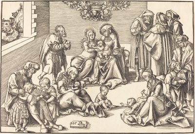 De Heilige Verwantschap door Lucas Cranach the Elder