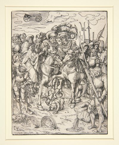Het Martelaarschap van Sint Mattheüs door Lucas Cranach the Elder