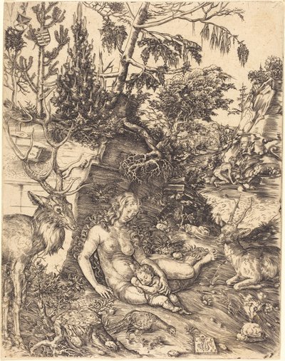 De Boetedoening van Sint Johannes Chrysostomus door Lucas Cranach the Elder