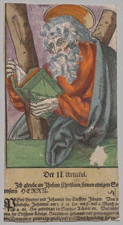 Andreas van Christus, de Apostelen, en Sint Paulus door Lucas Cranach the Elder, After