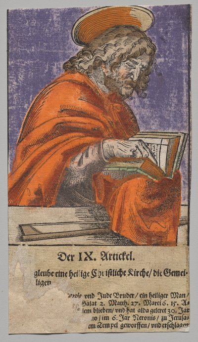 Jakobus de Mindere van Christus, de Apostelen, en Sint Paulus door Lucas Cranach the Elder, After