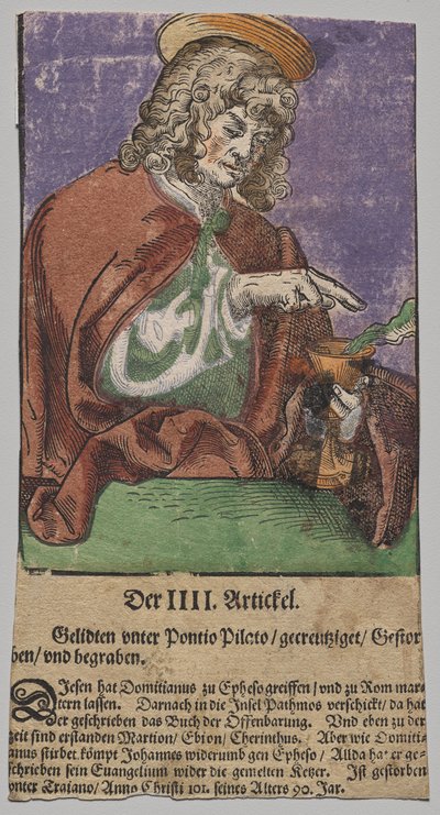 Johannes van Christus, de Apostelen, en Sint Paulus door Lucas Cranach the Elder, After