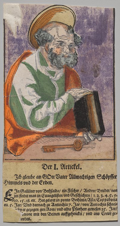 Petrus van Christus, de Apostelen, en Sint Paulus door Lucas Cranach the Elder, After