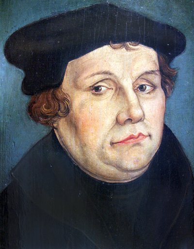 1570 Cranach d.J. Portret Maarten Luther anagoria door Lucas Cranach the Younger