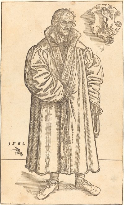 Philip Melanchthon door Lucas Cranach the Younger