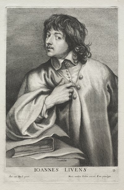 Jan Lievens door Lucas Emil Vorsterman