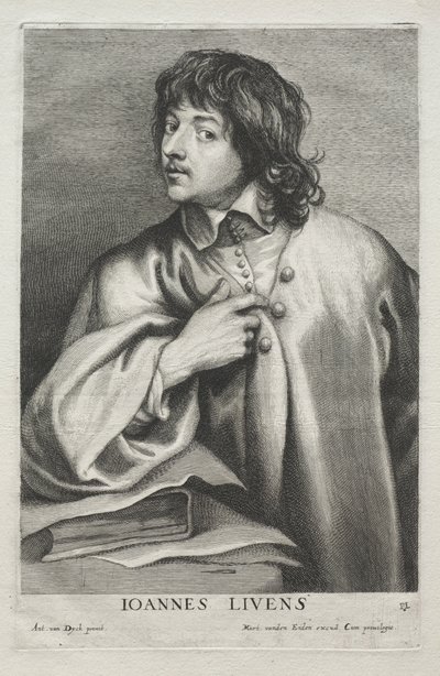 Jan Lievens, 1636-1641 door Lucas Emil Vorsterman