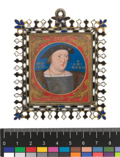 Hendrik VIII door Lucas Horenbout or Hornebault