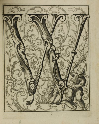 Alfabet door Lucas Kilian