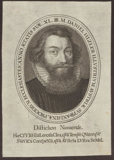 Daniel Hitzler 1576-1635 door Lucas Kilian