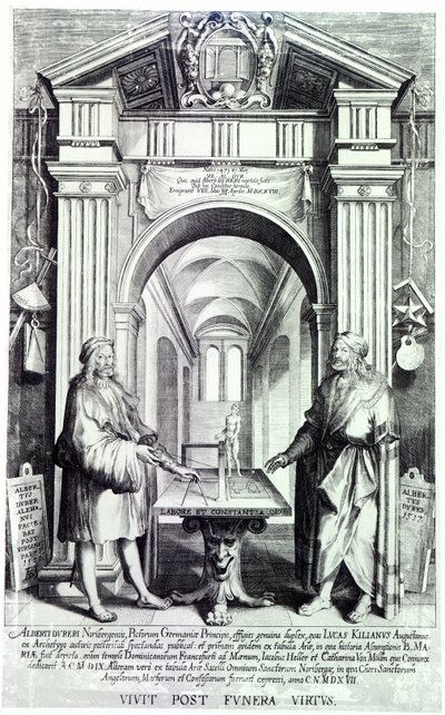 Hulde aan Durer, c.1628 door Lucas Kilian