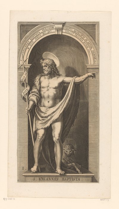 Johannes de Doper door Lucas Kilian