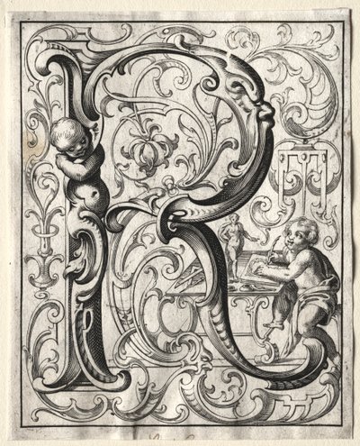 Nieuw ABC-boekje: R, 1627 door Lucas Kilian