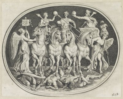 Allegorische triomf van keizer Licinius door Lucas Vorsterman (I)