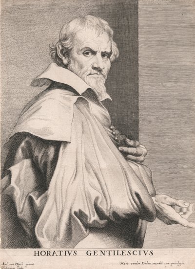 Horatius Gentilesciu door Lucas Vorsterman