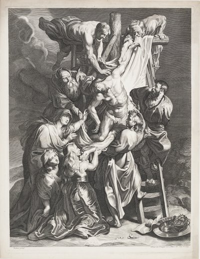 De kruisafneming door Lucas Vorsterman