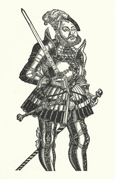 Johann Frederik I, keurvorst van Saksen door Lucas the Elder (after) Cranach