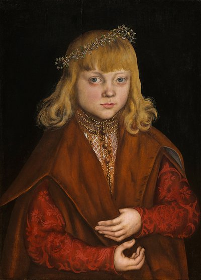 Een prins van Saksen, c.1517 door Lucas the Elder Cranach