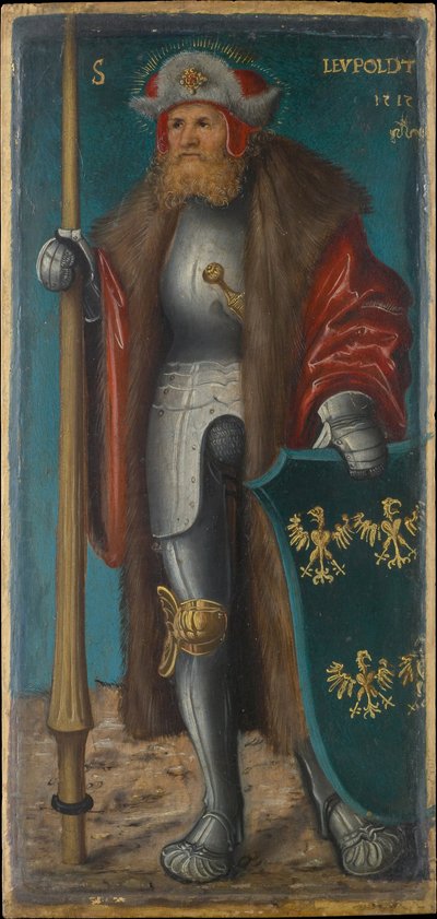 Heilige Leopold door Lucas the Elder Cranach