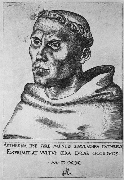 Maarten Luther door Lucas the Elder Cranach