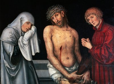 Pietà door Lucas the Elder Cranach