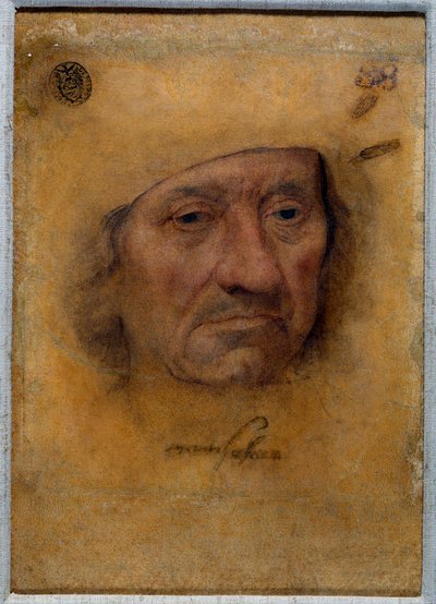 Portret van dokter Petrus von Clapis door Lucas the Elder Cranach