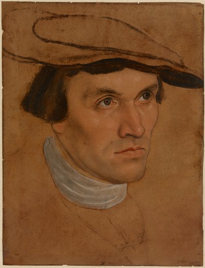 Portret van een man, c.1530 door Lucas the Elder Cranach