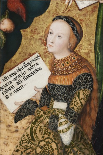 Sint Christina door Lucas the Elder Cranach