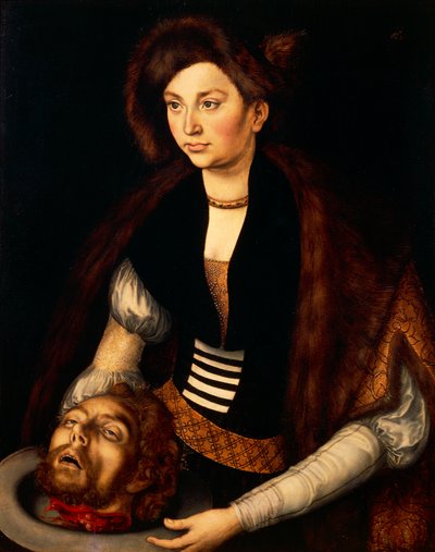 Salome, door Lucas Cranach de Oude (1472-1553) door Lucas the Elder Cranach