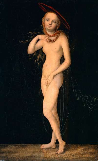 Venus door Lucas the Elder Cranach
