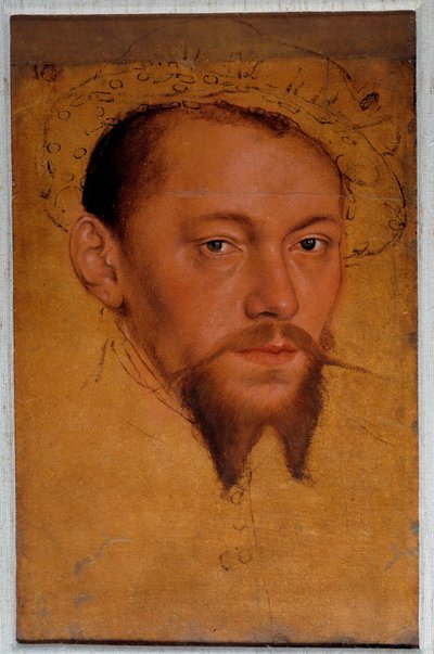 Portret van Maurits van Saksen (1521-1553) door Lucas the Younger Cranach