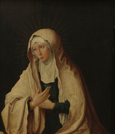 Maagd Maria door Lucas van Leyden (copy after)