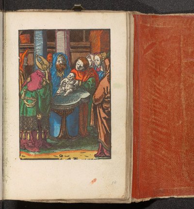 Besnijdenis van Christus door Lucas van Leyden (workshop of)