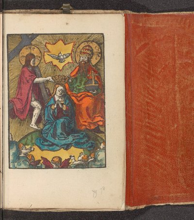 Kroning van Maria door Lucas van Leyden (workshop of)