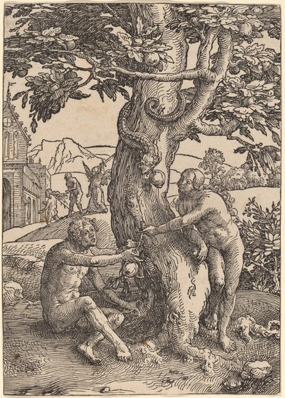 Adam en Eva door Lucas van Leyden