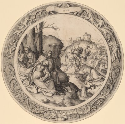 Christus die het Kruis Draagt door Lucas van Leyden