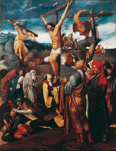 Kruisiging door Lucas van Leyden