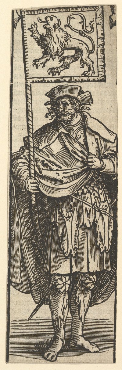 Dirk Eerste Graaf van Holland door Lucas van Leyden