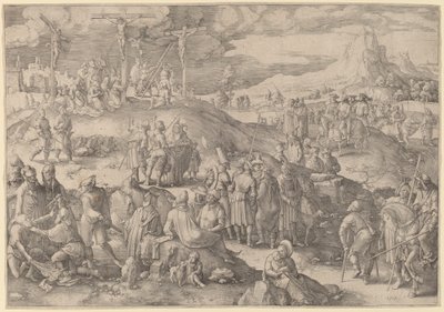 Golgotha door Lucas van Leyden