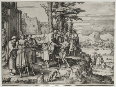 De Terugkeer van de Verloren Zoon, ca. 1510 door Lucas van Leyden
